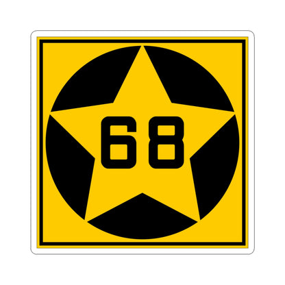 MN-68 1920 (Minnesota) (Road Sign) STICKER Vinyl Kiss-Cut Decal