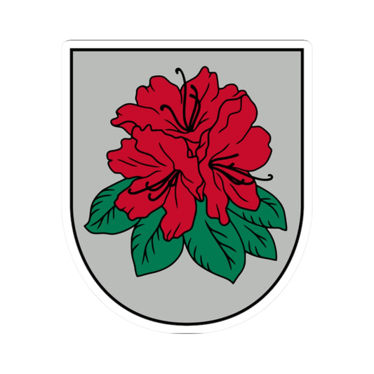 Babītes novads COA (Latvia) (Coat of Arms) STICKER Vinyl Kiss-Cut Decal