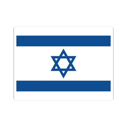 Flag of Israel Yale Blue (Israel) STICKER Vinyl Kiss-Cut Decal