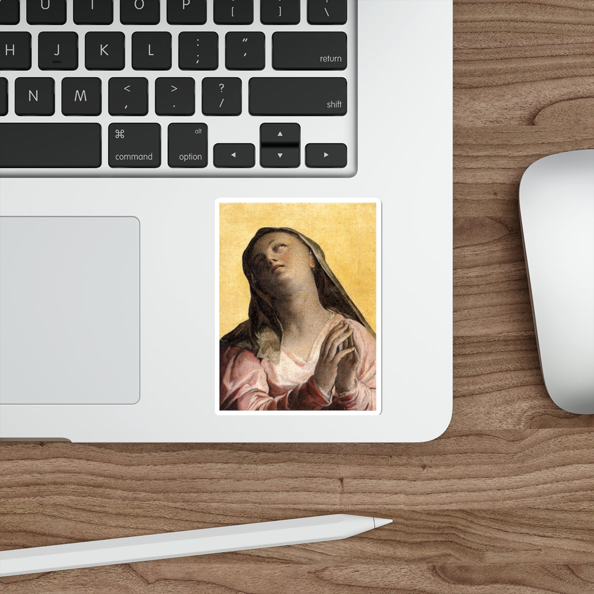 ZUCCARO, Federico - Assumption of the Virgin (detail) (Artwork) STICKER Vinyl Die-Cut Decal