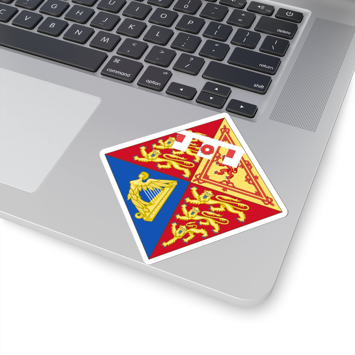 Arms of Louise Duchess of Argyll after 1917 (United Kingdom) (Coat of Arms) STICKER Vinyl Kiss-Cut Decal