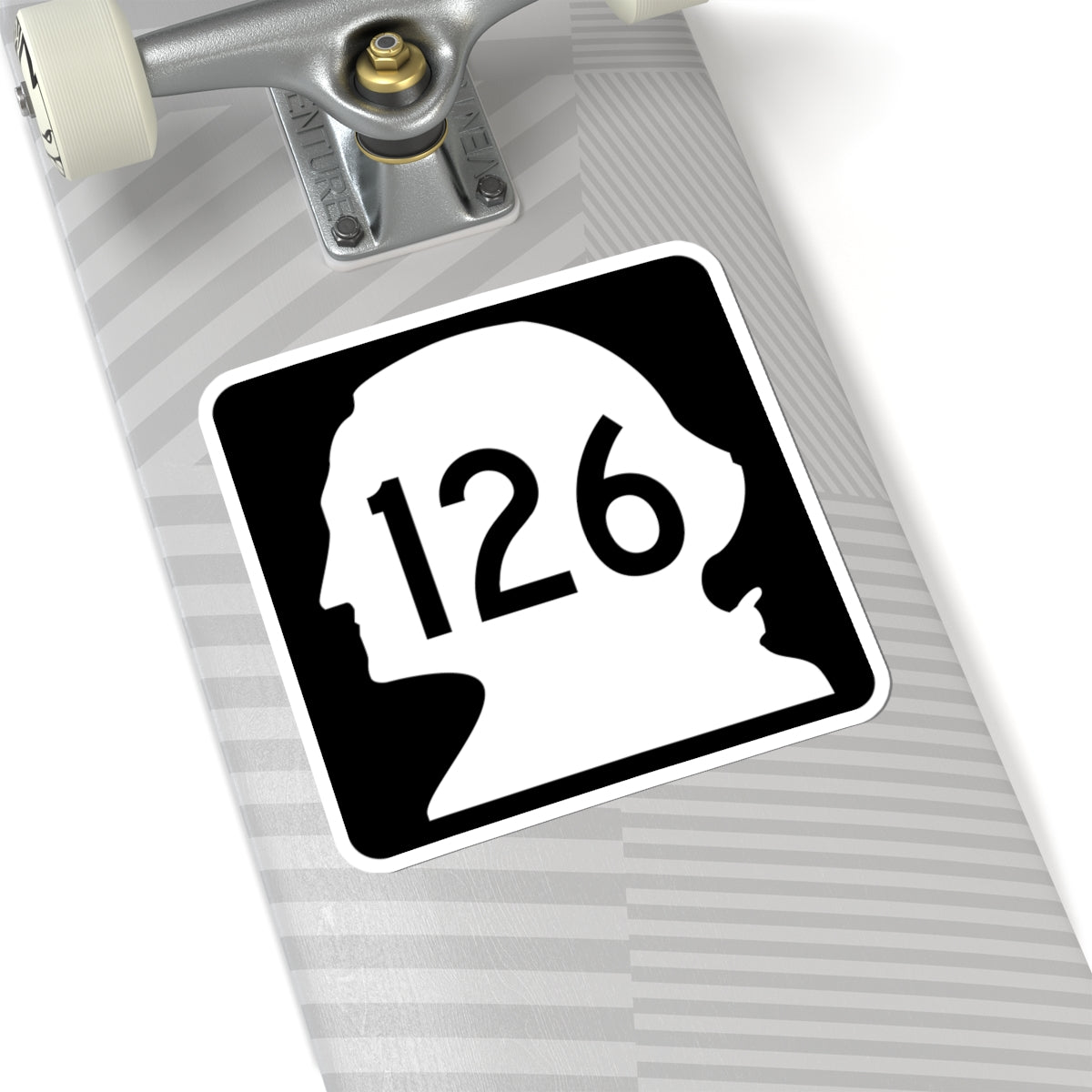 WA-126 (Washington) (Road Sign) STICKER Vinyl Kiss-Cut Decal