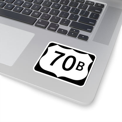 US 70B (Arkansas) (Road Sign) STICKER Vinyl Kiss-Cut Decal