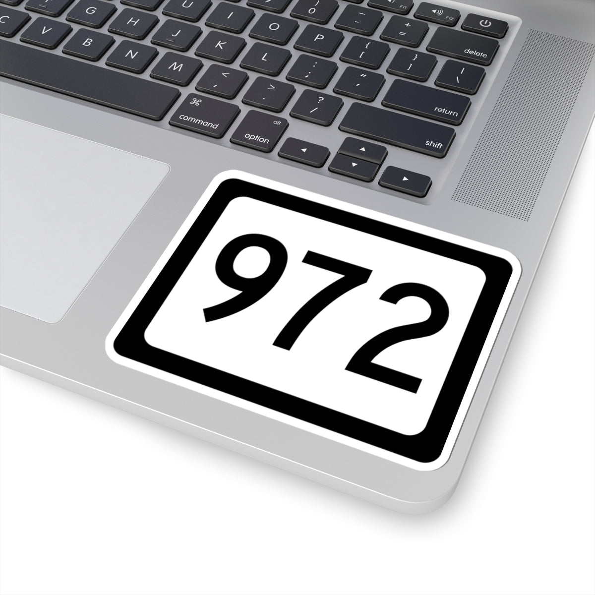 WV-972 (Virginia) (Road Sign) STICKER Vinyl Kiss-Cut Decal