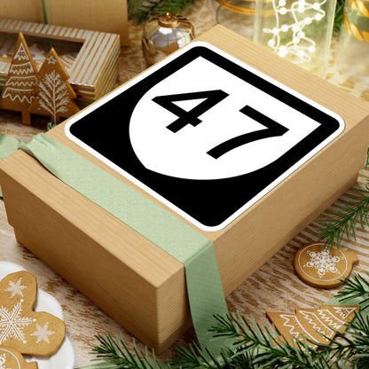 PR urban primary 47 (Puerto Rico) (Road Sign) STICKER Vinyl Kiss-Cut Decal