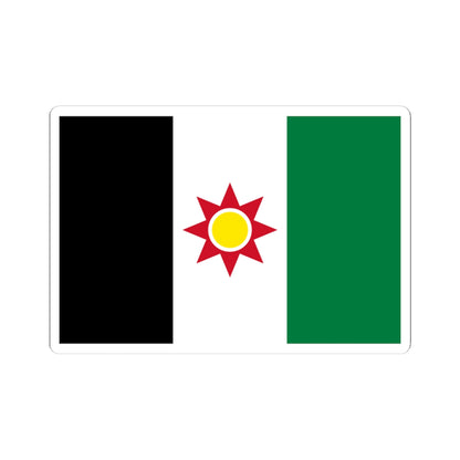 Flag of Iraq 1959-1963 3-2 (Iraq) STICKER Vinyl Kiss-Cut Decal