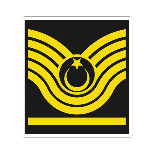 Army TUR OR 08 (Turkey) (Military Rank) STICKER Vinyl Kiss-Cut Decal