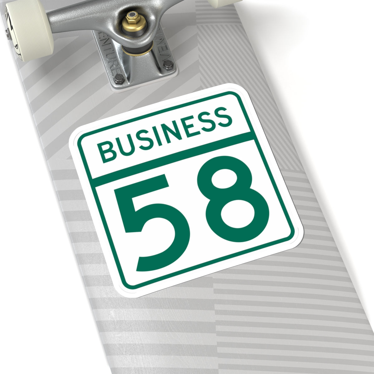 MD Route 58 Business (Maryland) (Road Sign) STICKER Vinyl Kiss-Cut Decal