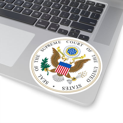 Seal of the United States Supreme Court - STICKER Vinyl Kiss-Cut Decal