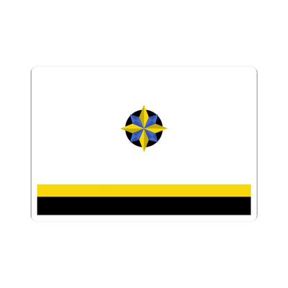 Flag of Kovdorsky rayon Murmansk oblast (Russia) STICKER Vinyl Kiss-Cut Decal