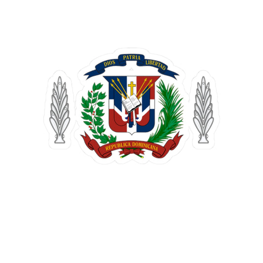 Dominican Republics Military Lieutenant Colonel and Commander Rank Insignia (Military Rank) STICKER Vinyl Kiss-Cut Decal