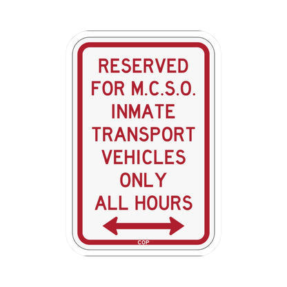 PBOT Road sign P4135D (Oregon) (Road Sign) STICKER Vinyl Kiss-Cut Decal