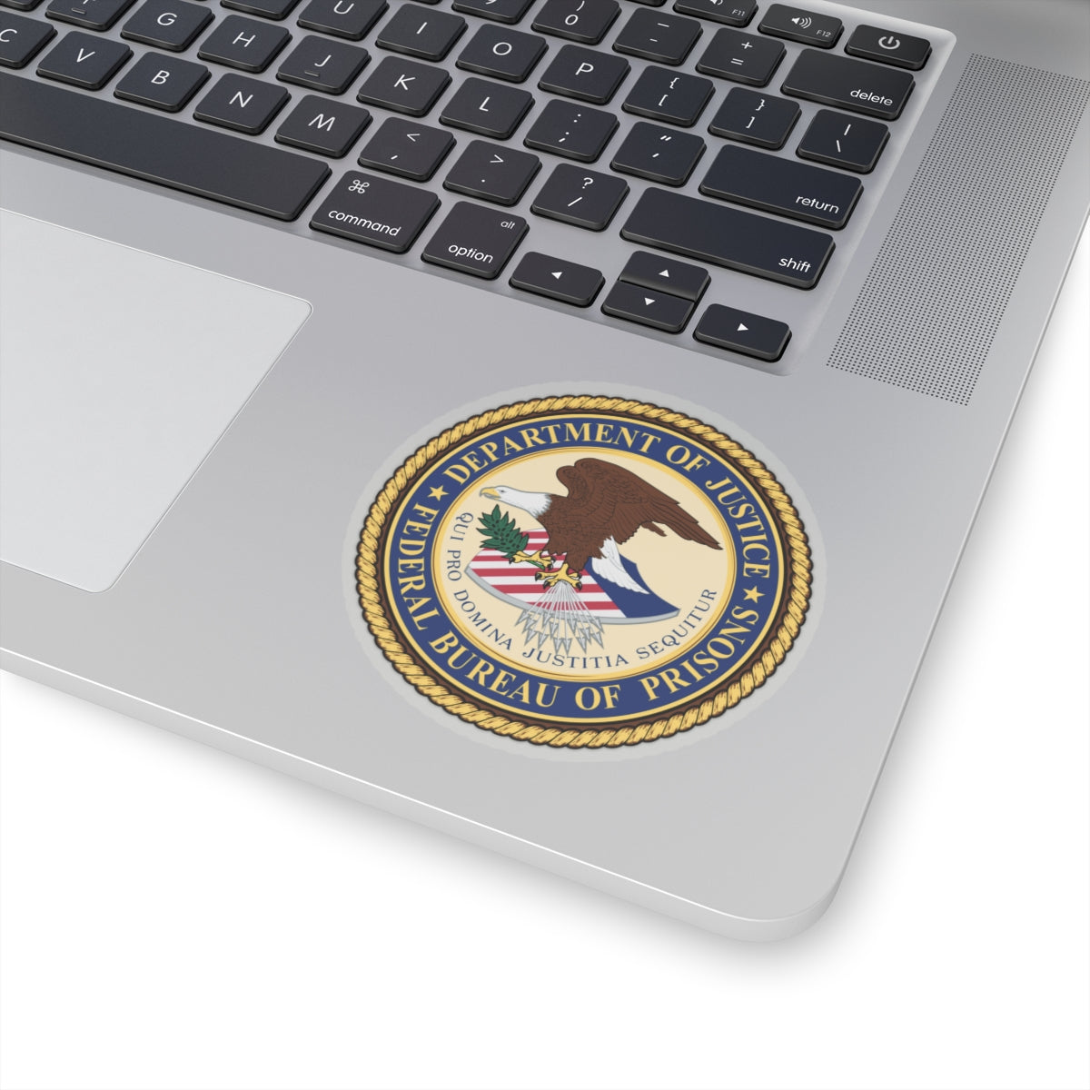 Seal of the Federal Bureau of Prisons - STICKER Vinyl Kiss-Cut Decal