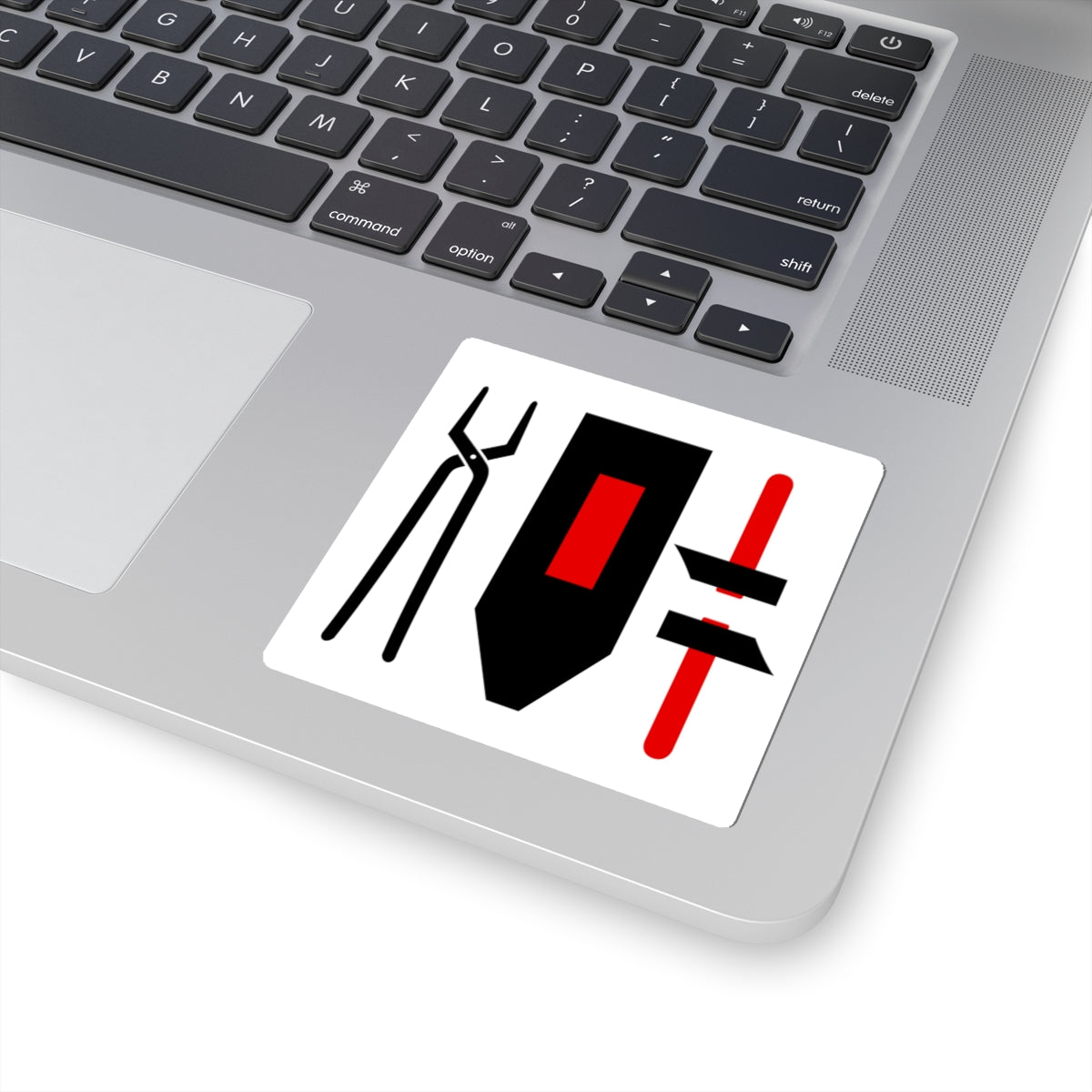 Harjedalen flag (Sweden) STICKER Vinyl Kiss-Cut Decal