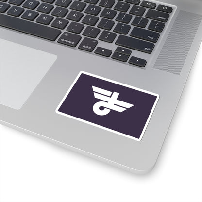 Flag of Masaki Ehime (Japan) STICKER Vinyl Kiss-Cut Decal