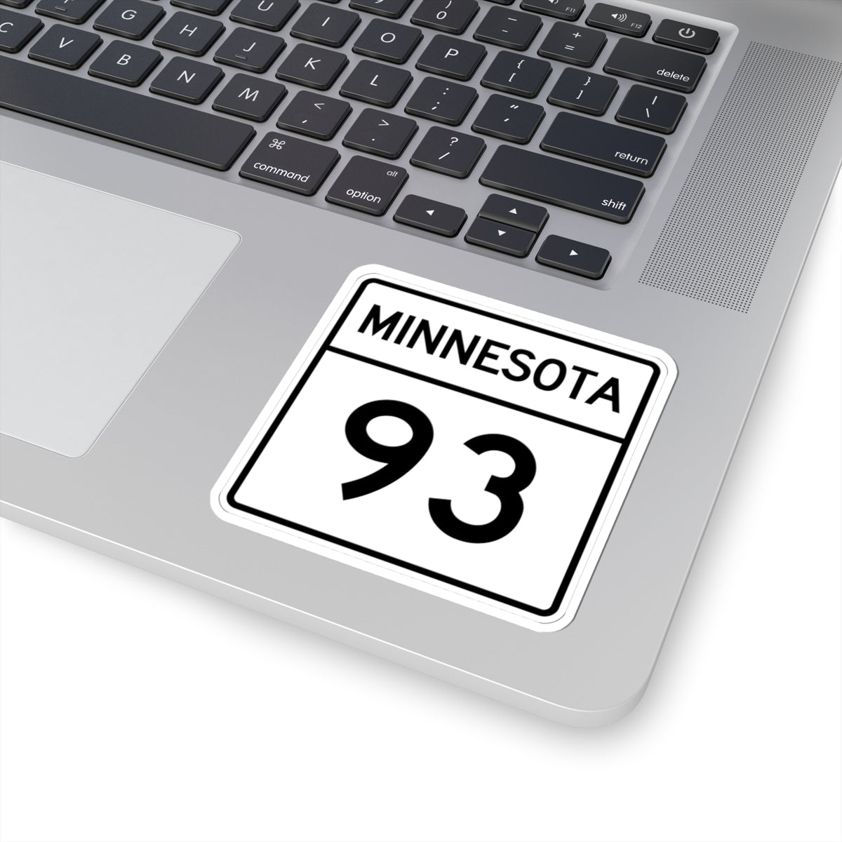MN-93 1948 (Minnesota) (Road Sign) STICKER Vinyl Kiss-Cut Decal
