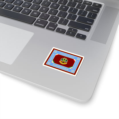 Flag of the Islamic Republic of Iran Army Ground Forces (Iran) STICKER Vinyl Kiss-Cut Decal