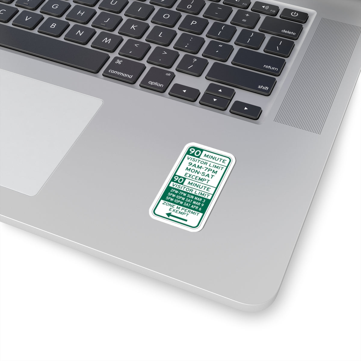 PBOT Road sign P4453L (Oregon) (Road Sign) STICKER Vinyl Kiss-Cut Decal