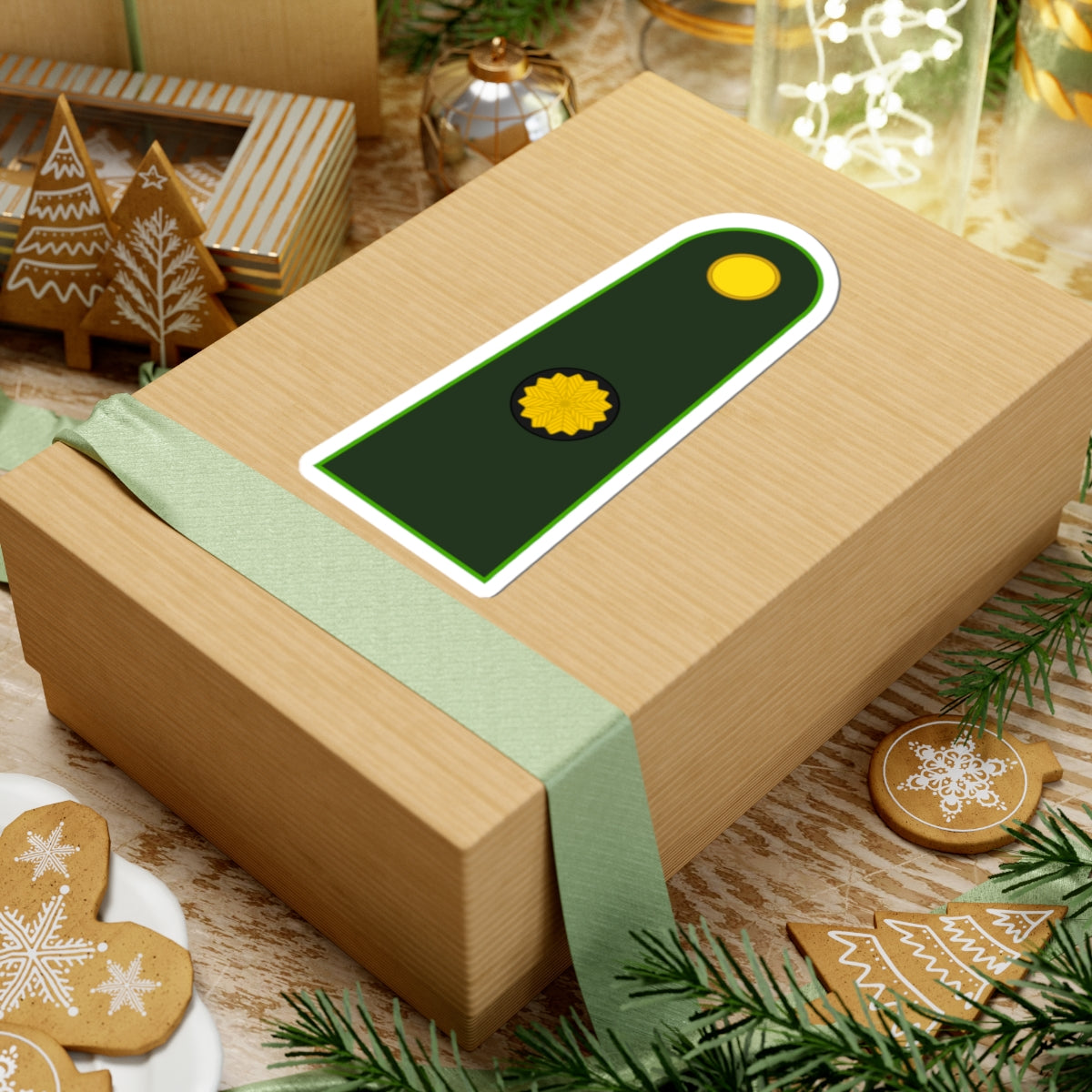 Argentina Army OF 3 (Argentina) (Military Rank) STICKER Vinyl Kiss-Cut Decal