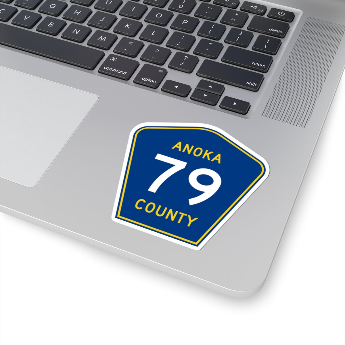 Anoka County 79 (Minnesota) (Road Sign) STICKER Vinyl Kiss-Cut Decal