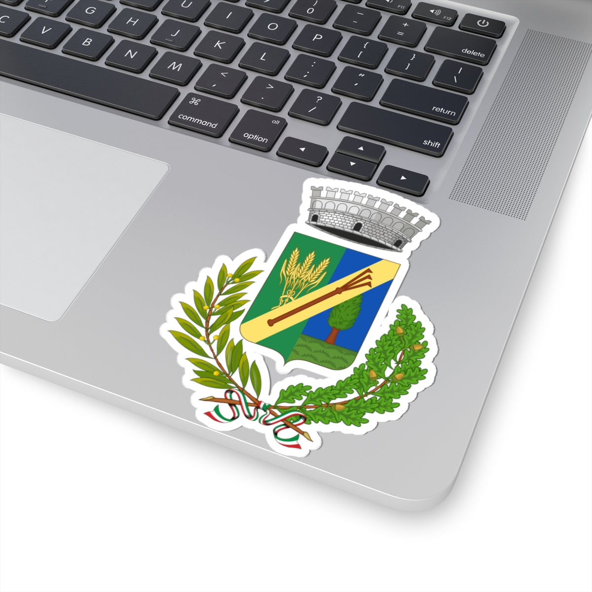 Bareggio-Stemma (Italy) (Coat of Arms) STICKER Vinyl Kiss-Cut Decal