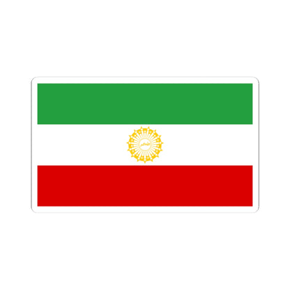 First Flag of I.R.Iran (Iran) STICKER Vinyl Kiss-Cut Decal