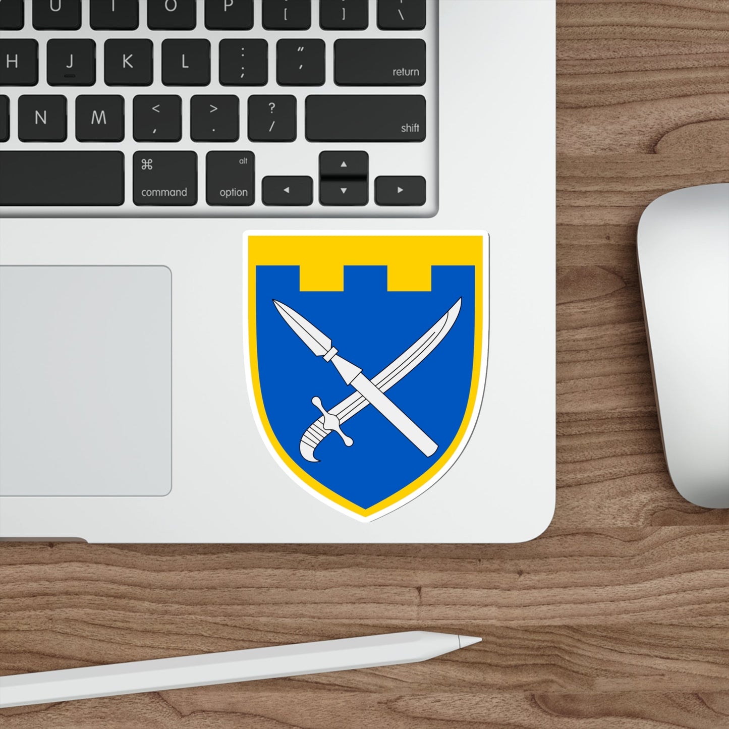 109th Detached Territorial Defense Brigade (Ukraine) STICKER Vinyl Die-Cut Decal-The Sticker Space