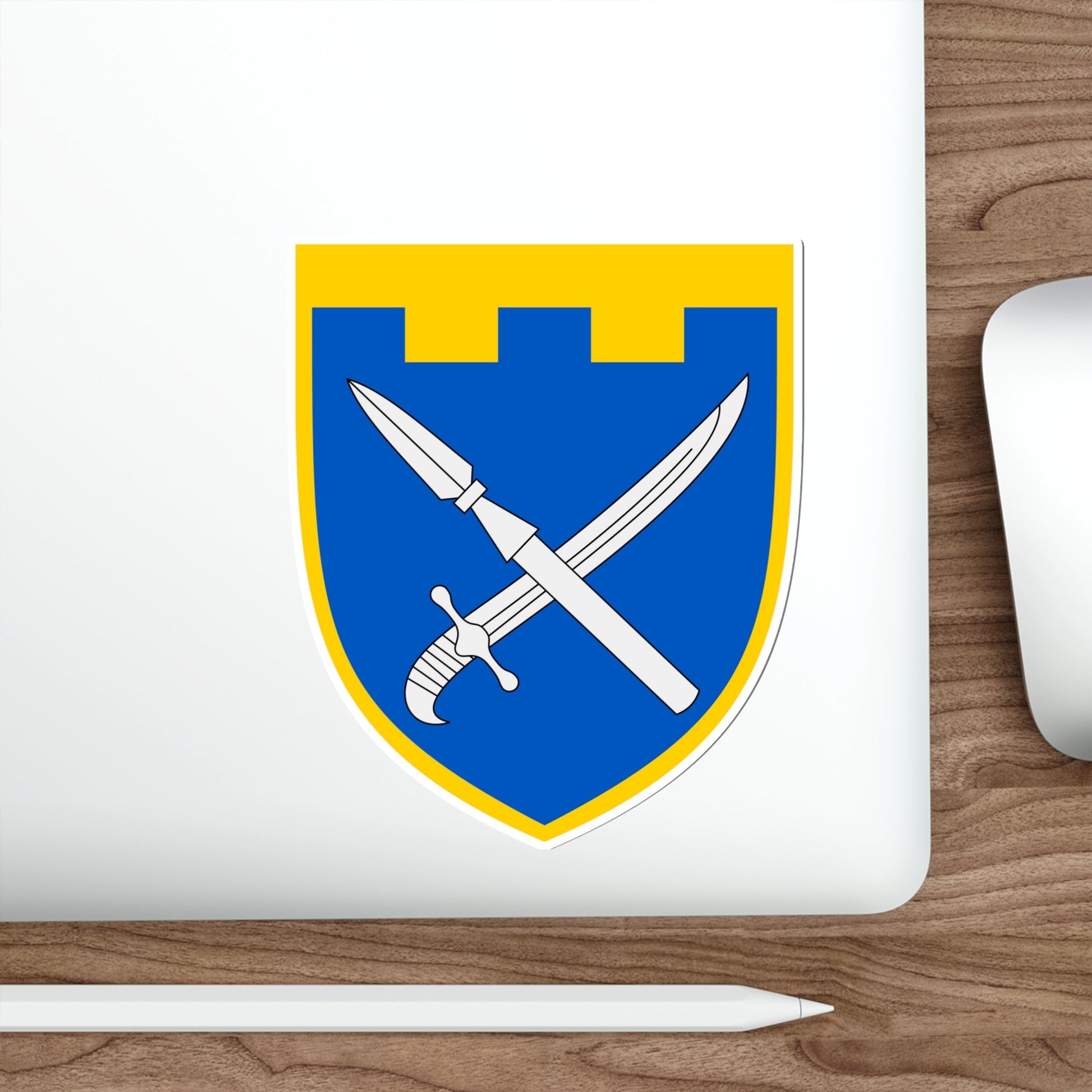 109th Detached Territorial Defense Brigade (Ukraine) STICKER Vinyl Die-Cut Decal-The Sticker Space