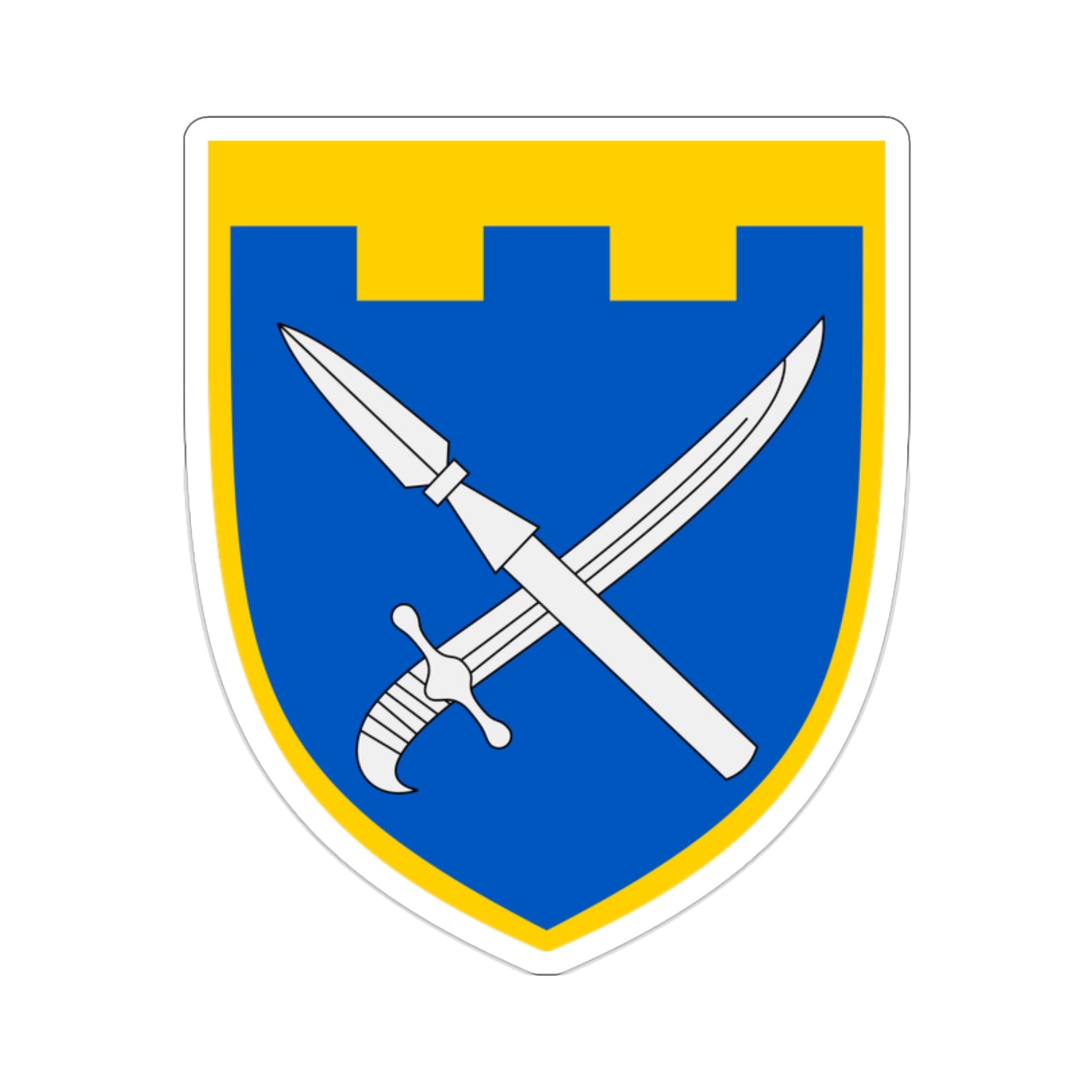 109th Detached Territorial Defense Brigade (Ukraine) STICKER Vinyl Die-Cut Decal-2 Inch-The Sticker Space