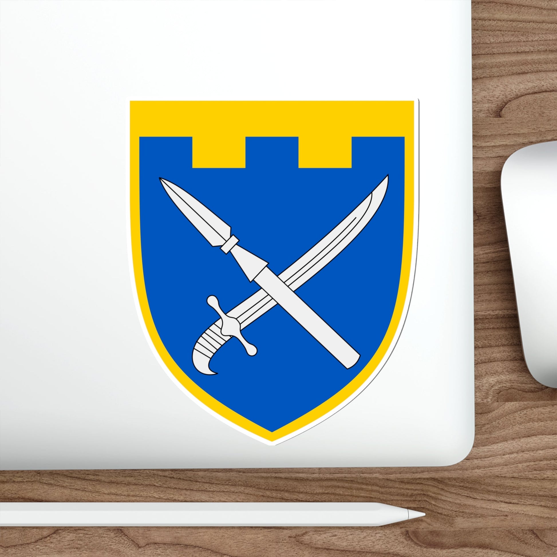 109th Detached Territorial Defense Brigade (Ukraine) STICKER Vinyl Die-Cut Decal-The Sticker Space