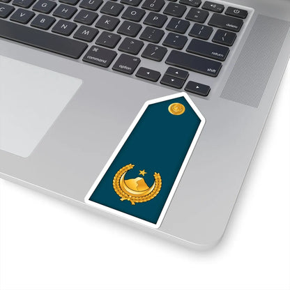 10.AlgAF MAJ (Algeria) (Military Rank) STICKER Vinyl Kiss-Cut Decal - The Sticker Space