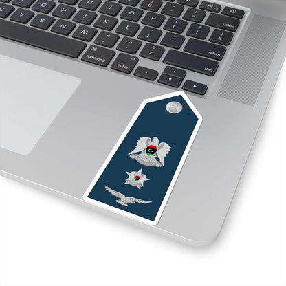 10.Libyan Air Force LTC (Libya) (Military Rank) STICKER Vinyl Kiss-Cut Decal - The Sticker Space