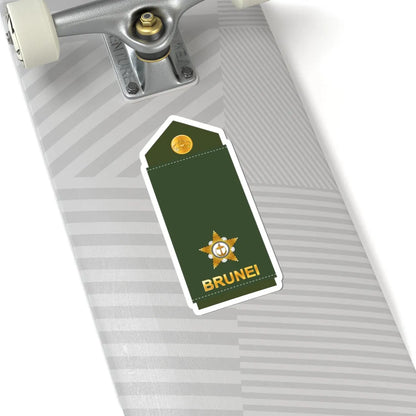 10.RBrLF 2LT (Brunei) (Military Rank) STICKER Vinyl Kiss-Cut Decal - The Sticker Space