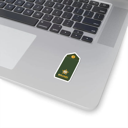 10.RBrLF 2LT (Brunei) (Military Rank) STICKER Vinyl Kiss-Cut Decal - The Sticker Space