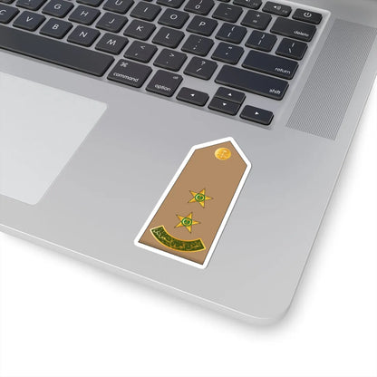 10.RSA 1LT (Saudi Arabia) (Military Rank) STICKER Vinyl Kiss-Cut Decal - The Sticker Space