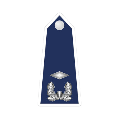 10.SKAF 2LT (Korea) (Military Rank) STICKER Vinyl Kiss-Cut Decal 3 Inch White - The Sticker Space