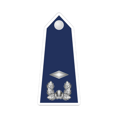 10.SKAF 2LT (Korea) (Military Rank) STICKER Vinyl Kiss-Cut Decal 4 Inch White - The Sticker Space