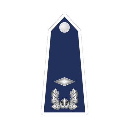10.SKAF 2LT (Korea) (Military Rank) STICKER Vinyl Kiss-Cut Decal 6 Inch White - The Sticker Space