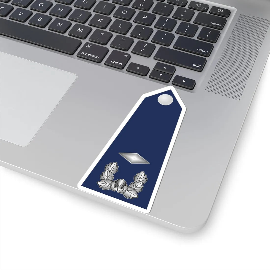 10.SKAF 2LT (Korea) (Military Rank) STICKER Vinyl Kiss-Cut Decal - The Sticker Space