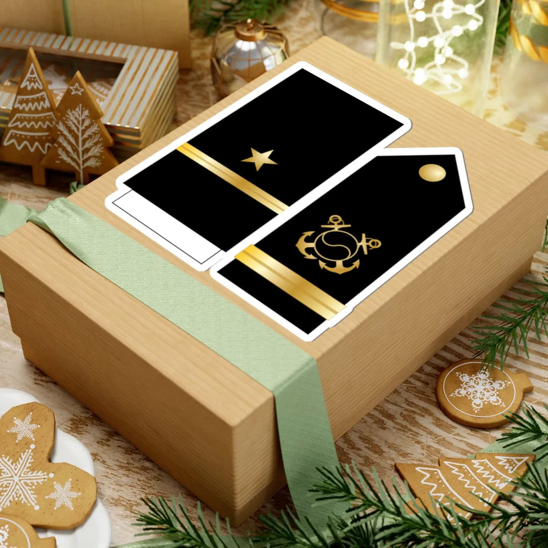 10.SKN ENS (Korea) (Military Rank) STICKER Vinyl Kiss-Cut Decal - The Sticker Space