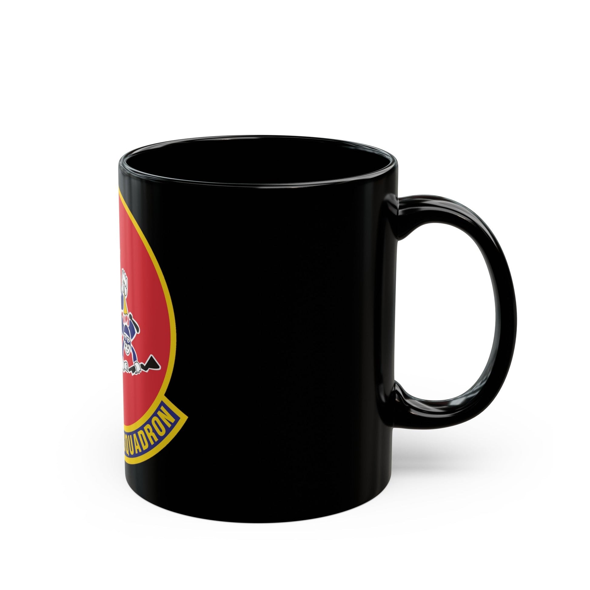 10th Airlift Squadron 2 (U.S. Air Force) Black Coffee Mug-The Sticker Space