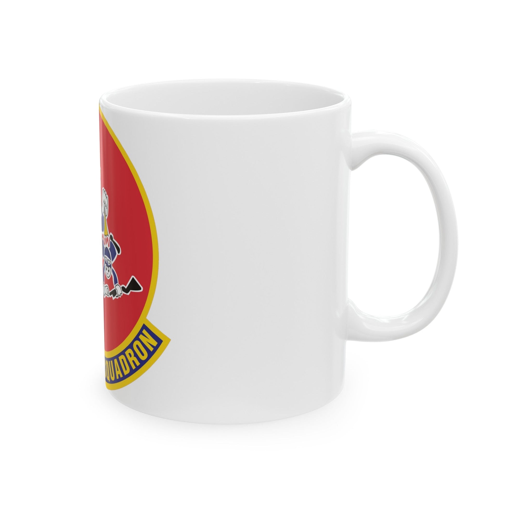 10th Airlift Squadron 2 (U.S. Air Force) White Coffee Mug-The Sticker Space