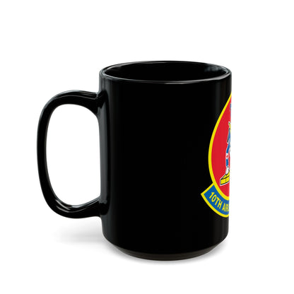 10th Airlift Squadron (U.S. Air Force) Black Coffee Mug-The Sticker Space