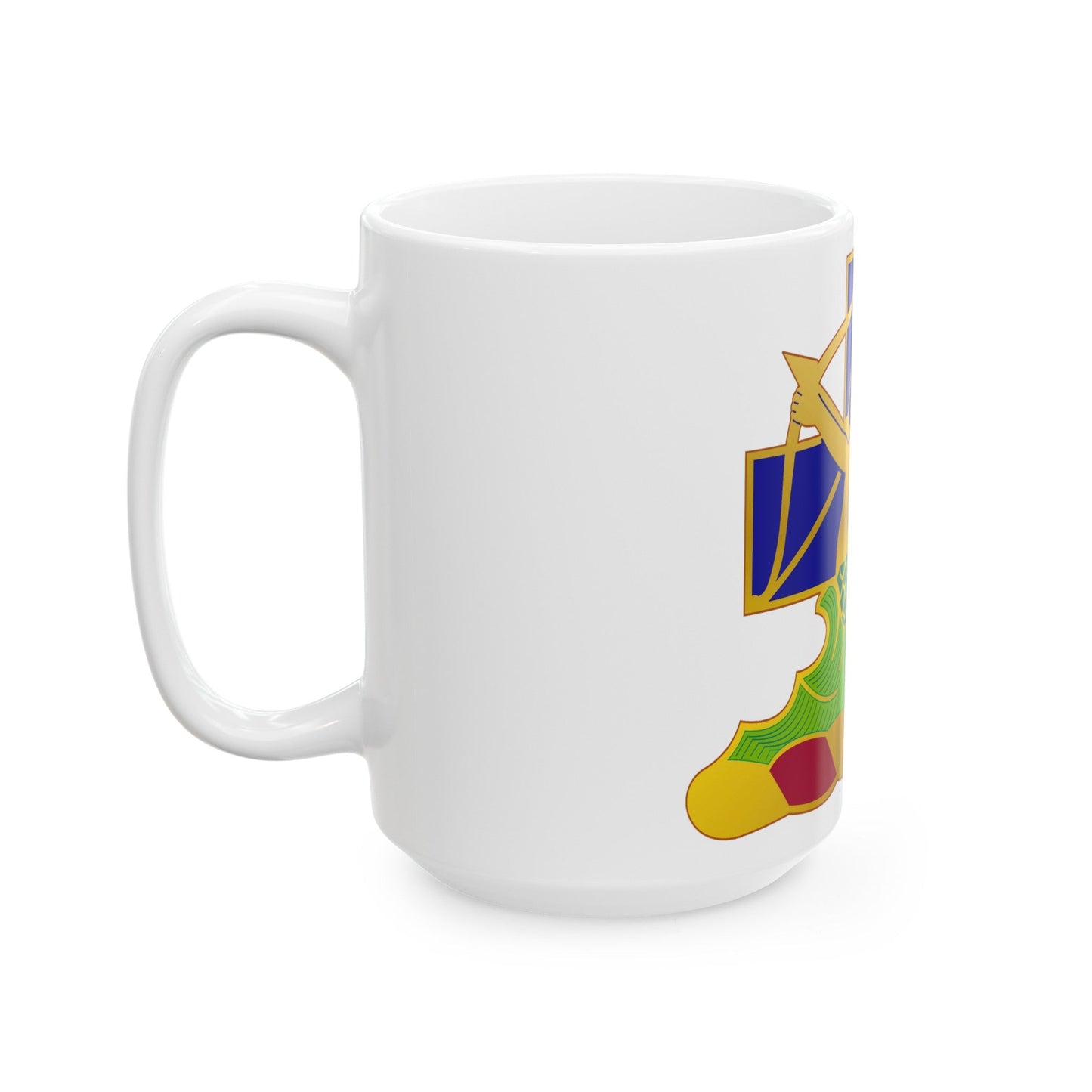 10th Antiaircraft Artillery Automatic Weapons Battalion (U.S. Army) White Coffee Mug-The Sticker Space