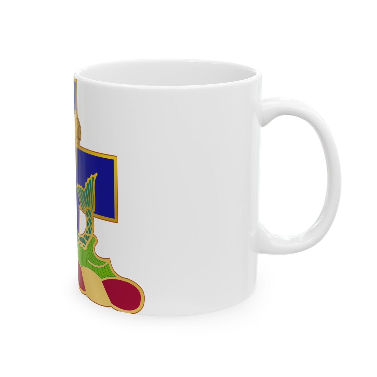 10th Antiaircraft Artillery Automatic Weapons Battalion (U.S. Army) White Coffee Mug-The Sticker Space