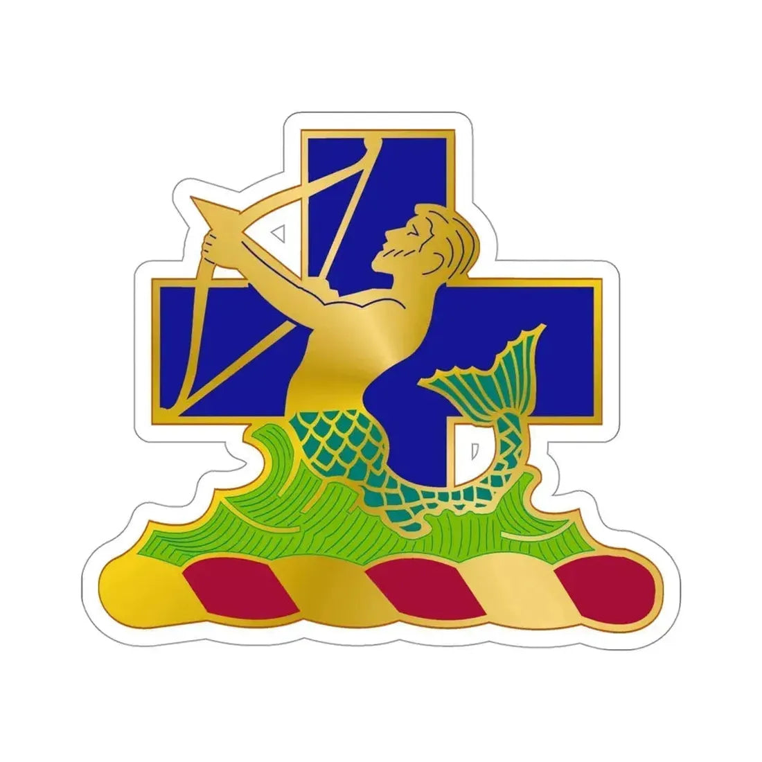 10th Antiaircraft Artillery Automatic Weapons Battalion (U.S. Army) STICKER Vinyl Die-Cut Decal - The Sticker Space