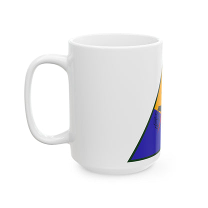 10th Armored Division (U.S. Army) White Coffee Mug-The Sticker Space