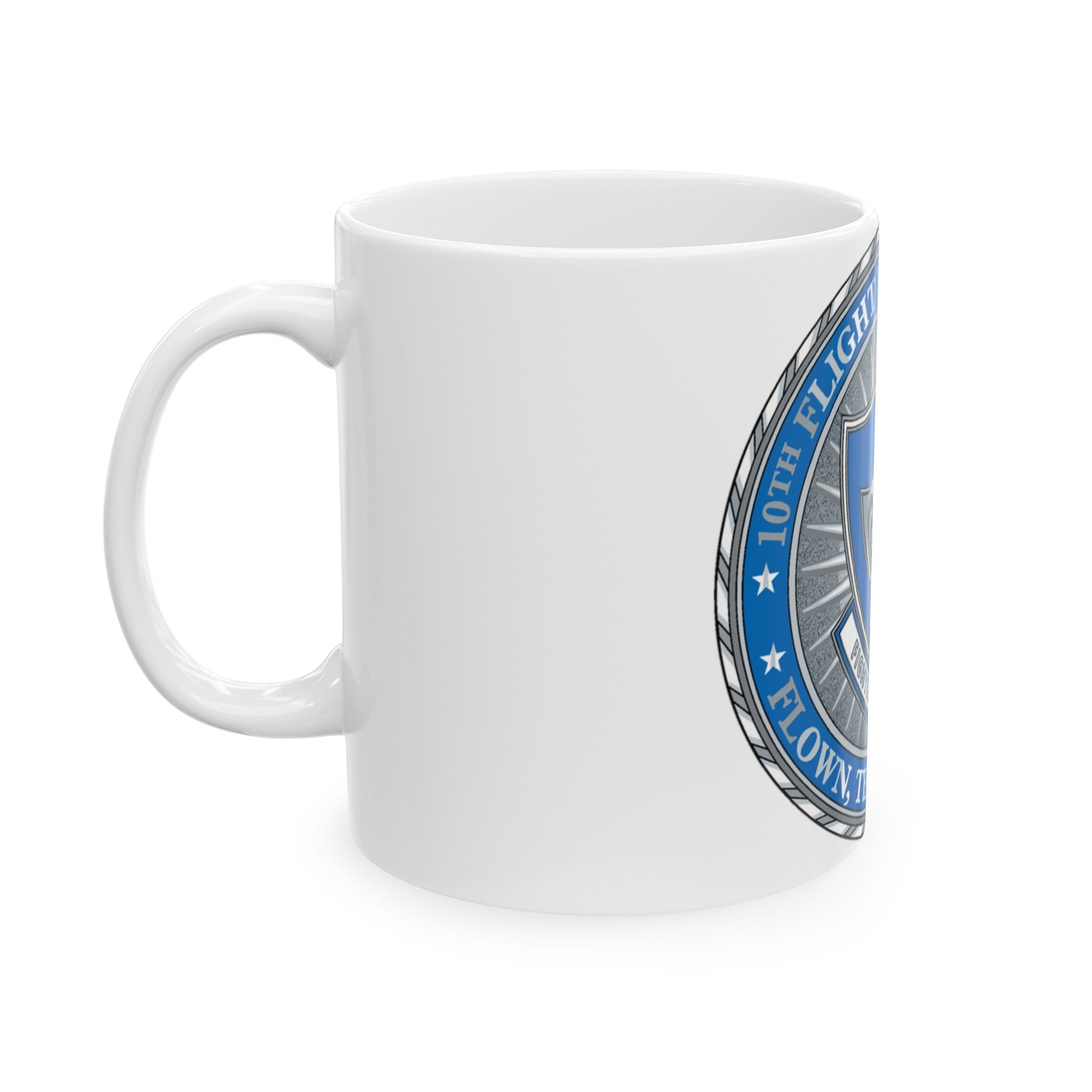 10th Flight Test Sq (U.S. Air Force) White Coffee Mug-The Sticker Space