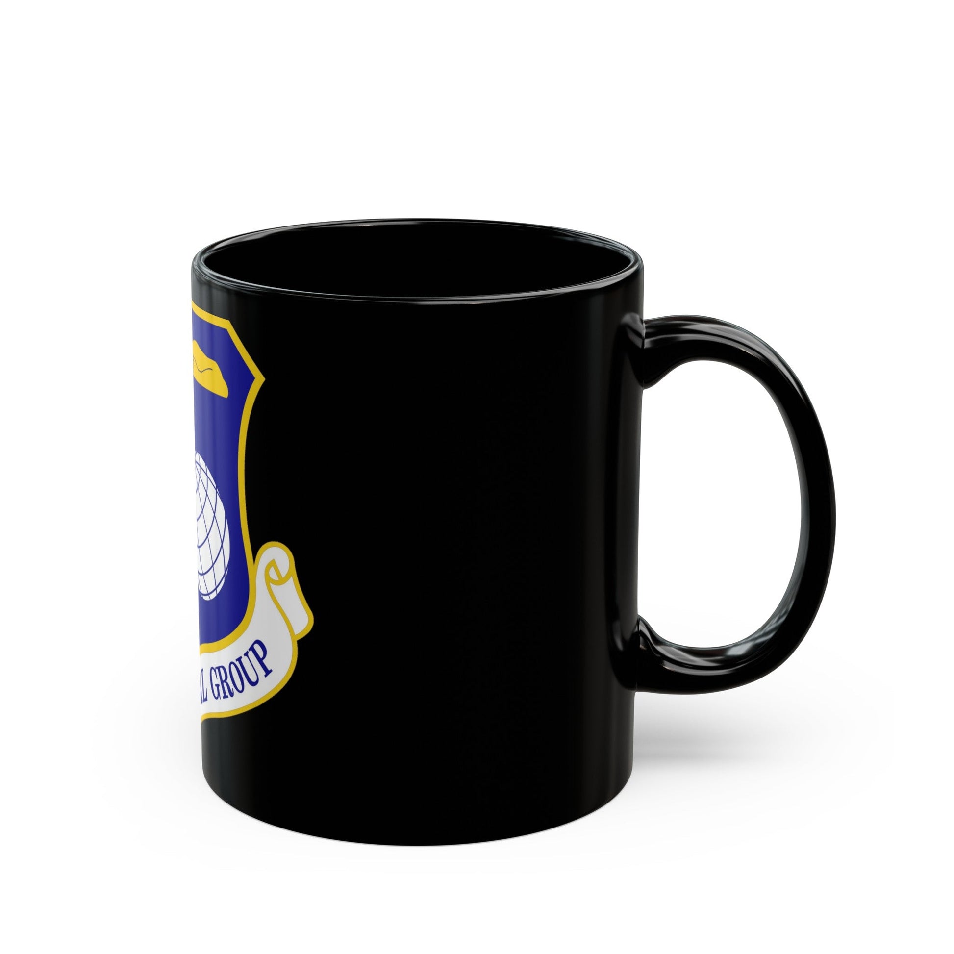 10th Medical Group (U.S. Air Force) Black Coffee Mug-The Sticker Space