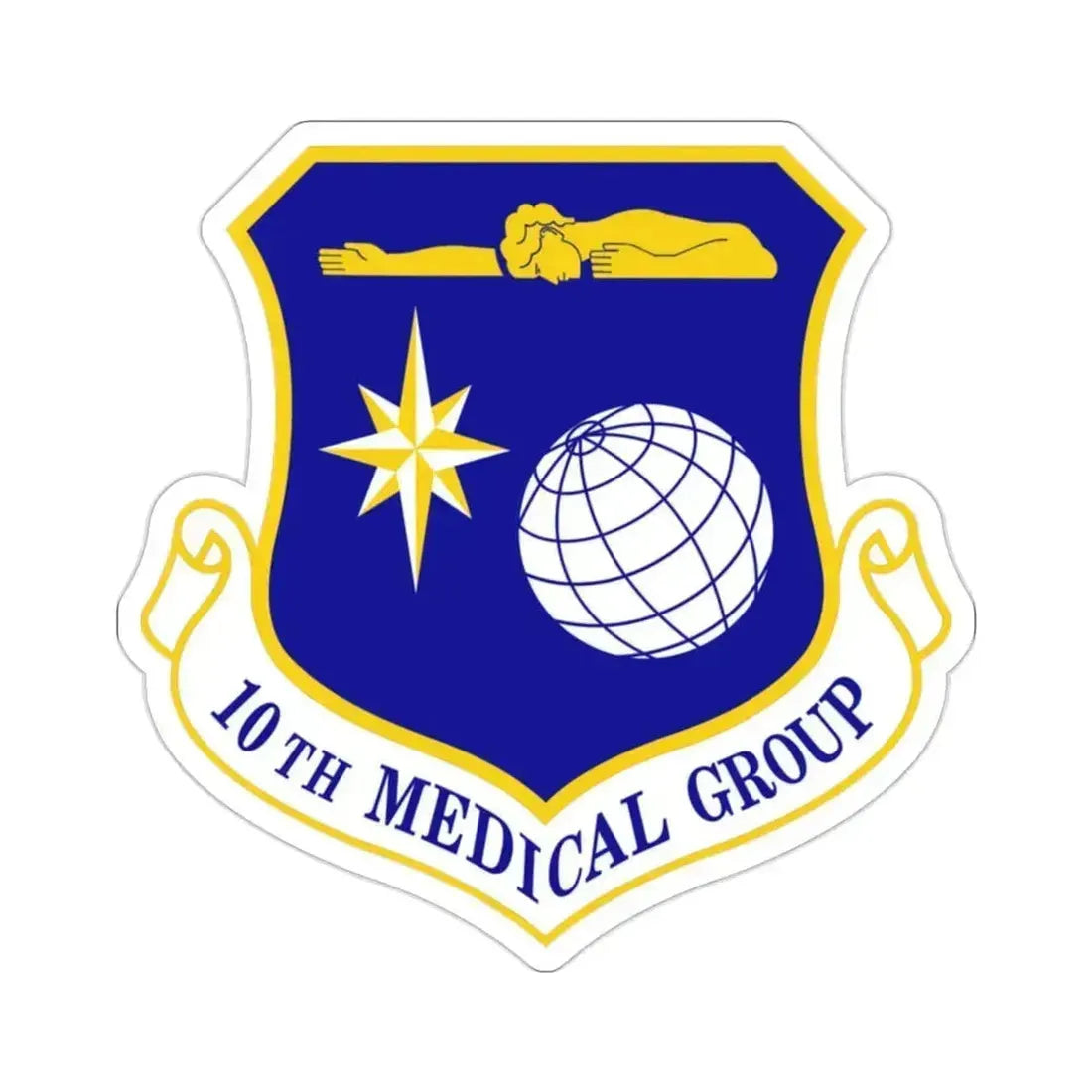 10th Medical Group (U.S. Air Force) STICKER Vinyl Die-Cut Decal 2 Inch - The Sticker Space